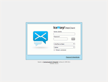 Tablet Screenshot of mail.seregno.info
